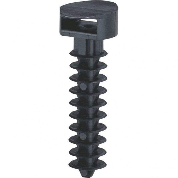 Дюбель LEGRAND с пазом для хомута стандартный защита от УФ чёрный 031955