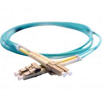 Шнур оптоволоконный OM3 LEGRAND многомодовый LC/LC 1 м цвет морской волны