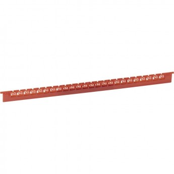 Маркер LEGRAND Memocab международная кодировка цветов ширина 2,3 мм цифра 2 красный