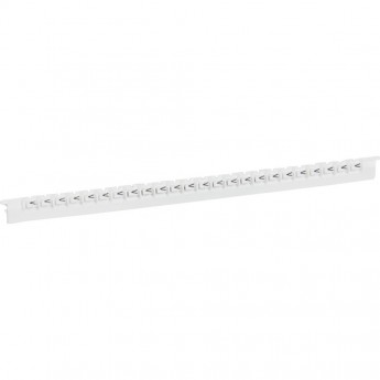 Маркер LEGRAND Memocab ширина 2,3 мм чёрная маркировка на белом фоне заглавная буква V