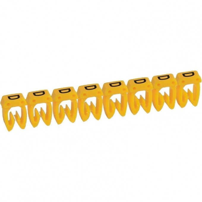 Маркер LEGRAND CAB 3 для кабеля 1,5-2,5 мм² заглавная буква D 038333