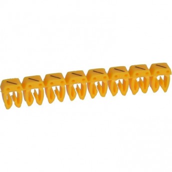 Маркер LEGRAND CAB 3 условное обозначение для кабеля 0,15-0,5мм² слэш