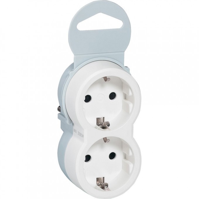 Многорозеточный блок LEGRAND 2 x 2К+3 серия Элиум с кронштейном для крепления к стене 16 А верт. подключение белый 050655