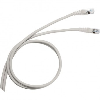 Шнур коммутационный LEGRAND RJ 45 категория 5е F/UTP PVC не экранированный 2 м серый