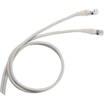 Шнур коммутационный LEGRAND RJ 45 категория 5е F/UTP PVC не экранированный 5 м серый