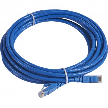 Шнур коммутационный LEGRAND RJ 45 категория 6 U/UTP PVC не экранированный 5 м голубой