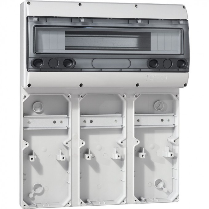 Основание LEGRAND P17 Tempra Pro для лицевых панелей 280x125 рейка 18 модулей (9 розеток 16 A) 057704