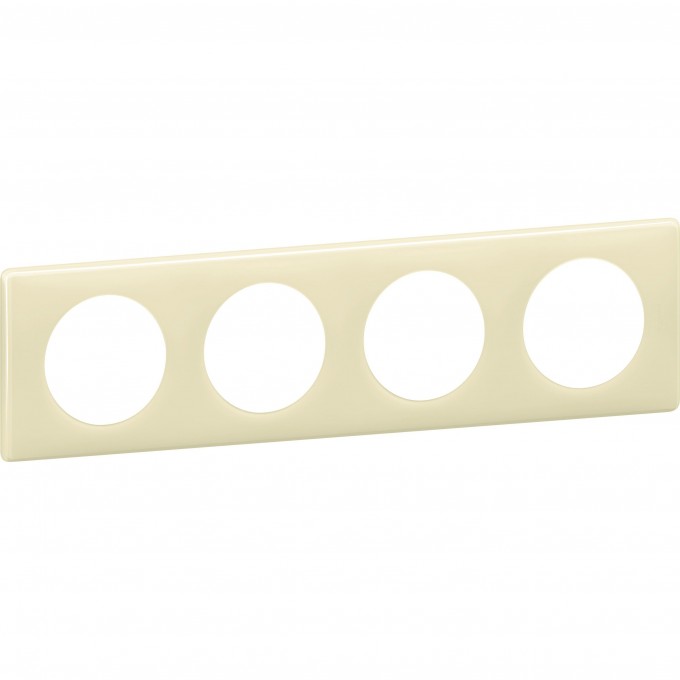 Рамка LEGRAND Celiane на 4 поста Слоновая кость 66624