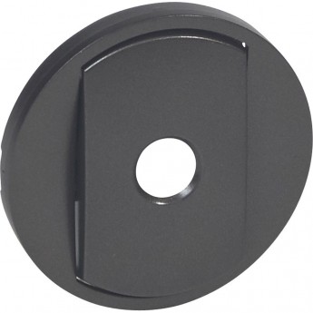 Лицевая панель LEGRAND Celiane переключатель со встроенным датчиком движения Кат. № 0 670 12 графит