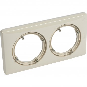 Рамка LEGRAND 2 поста Celiane IP 44 слоновая кость Рамка LEGRAND 2 поста Celiane IP 44 слоновая кость