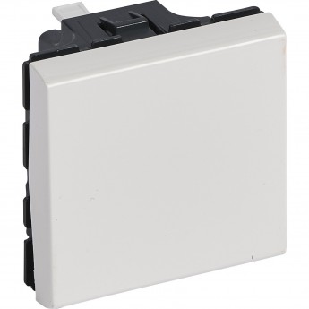Кнопочный выключатель LEGRAND Mosaic 2 модуля 6 A белый