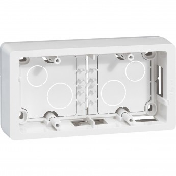 Коробка LEGRAND Celiane для накладного монтажа 2-местная белый