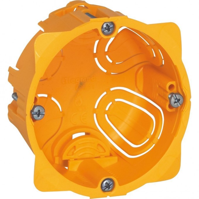 Коробка монтажная LEGRAND Batibox для сухих перегородок винт/захват 1-местная глубина 40 080041