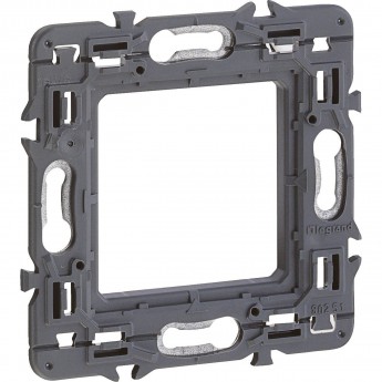 Суппорт LEGRAND монтаж на винтах Программа Batibox разделяемый 1 -местный 2 модуля белый