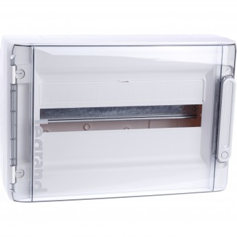 Распределительный щиток LEGRAND XL3 125 - с прозрачной дверью - 1 ряд - 18 модулей - 300х450х128 мм, белый