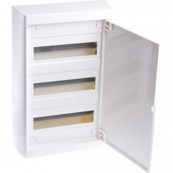 Накладной распределительный щит LEGRAND Nedbox с металлической дверью 3 рейки х 12 (+1) модулей