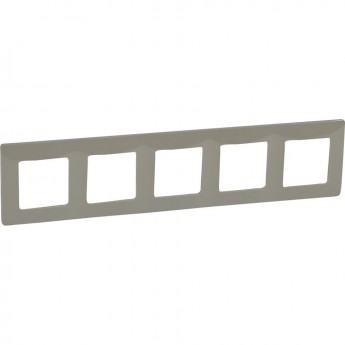 Рамка LEGRAND Etika 5 постов светлая галька