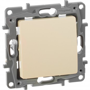 Выключатель LEGRAND Etika одноклавишный 10 A 250 В слоновая кость