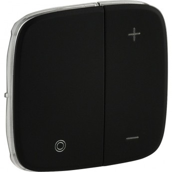 Лицевая панель LEGRAND Valena ALLURE для кнопочного светорегулятора антрацит