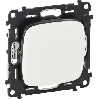 Переключатель LEGRAND Valena ALLURE 10АХ 250В с лицевой панелью безвинтовые зажимы белый