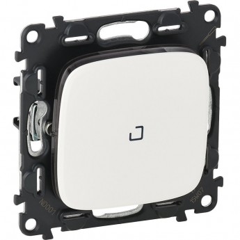 Переключатель LEGRAND Valena ALLURE 10АХ 250В с подсветкой с лицевой панелью безвинтовые зажимы белый