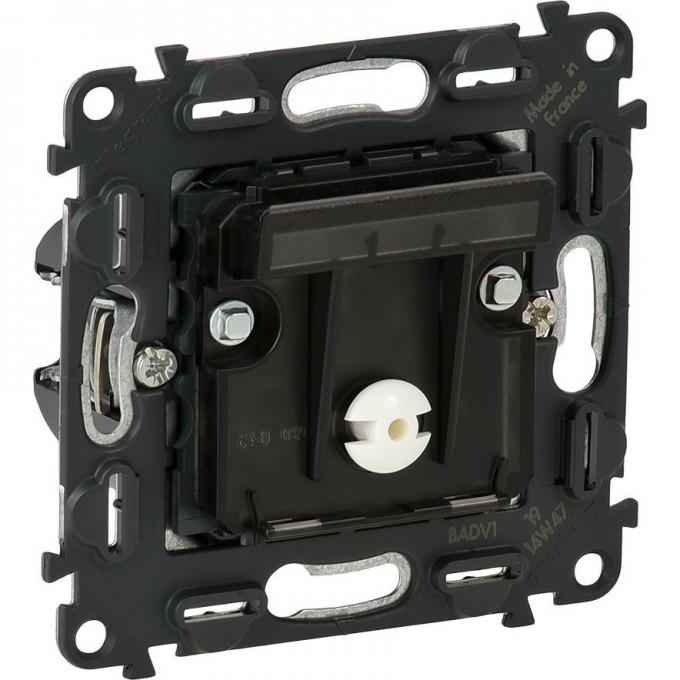 Выключатель LEGRAND Valena IN'MATIC электронный с ключом-картой для отелей винтовые зажимы серый 752025