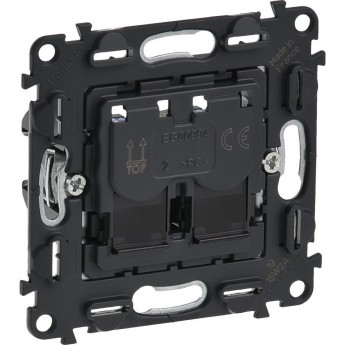 Информационная розетка LEGRAND Valena IN'MATIC двойная RJ45 Кат.6А UTP