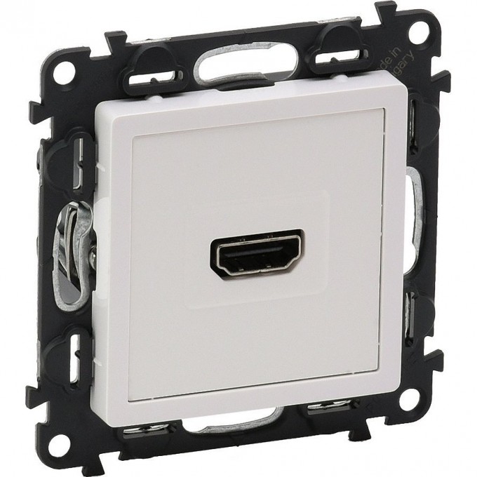 Розетка LEGRAND Valena LIFE для аудио/видео устройств HDMI Тип А с лицевой панелью белый 753171