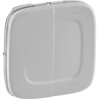 Лицевая панель LEGRAND Valena ALLURE MyHome Play Zigbee для радиоуправляющего устройства светорегуляторов алюминий