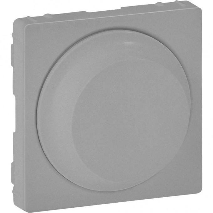 Лицевая панель LEGRAND Valena LIFE для светорегулятора с поворотной ручкой алюминий 754882