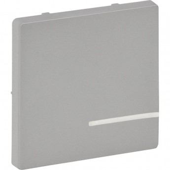 Лицевая панель LEGRAND Valena LIFE MyHome Play Zigbee для радиоуправляющего устройства 1-канального ON-OFF алюминий