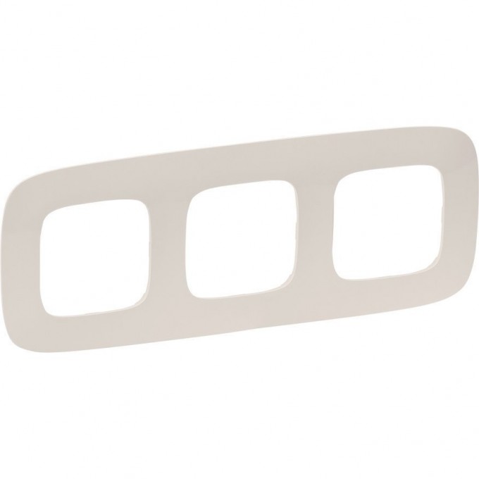 Рамка LEGRAND Valena ALLURE 3-постовая универсальная слоновая кость 754313