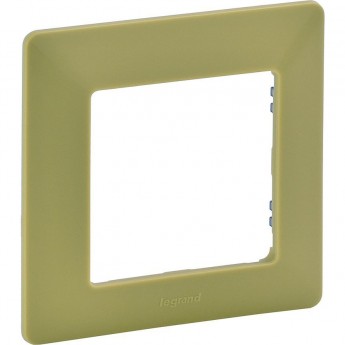 Рамка LEGRAND Valena LIFE "Лайм", 1-постовая универсальная, зеленый