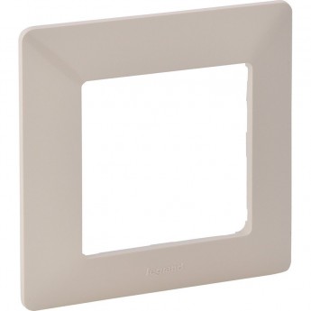 Рамка LEGRAND Valena LIFE "Слоновая кость", 1-постовая универсальная, кремово-белая