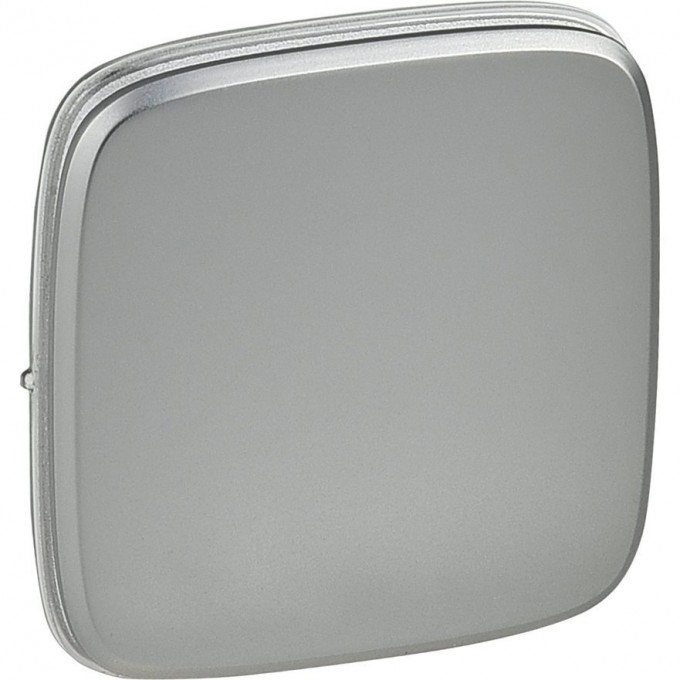 Лицевая панель LEGRAND Valena ALLURE для выключателей одноклавишных полированная сталь 755013