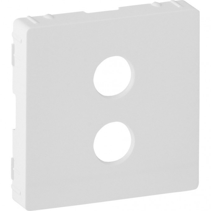 Лицевая панель LEGRAND Valena LIFE для аудиорозетки "банан" одиночной белая 755280