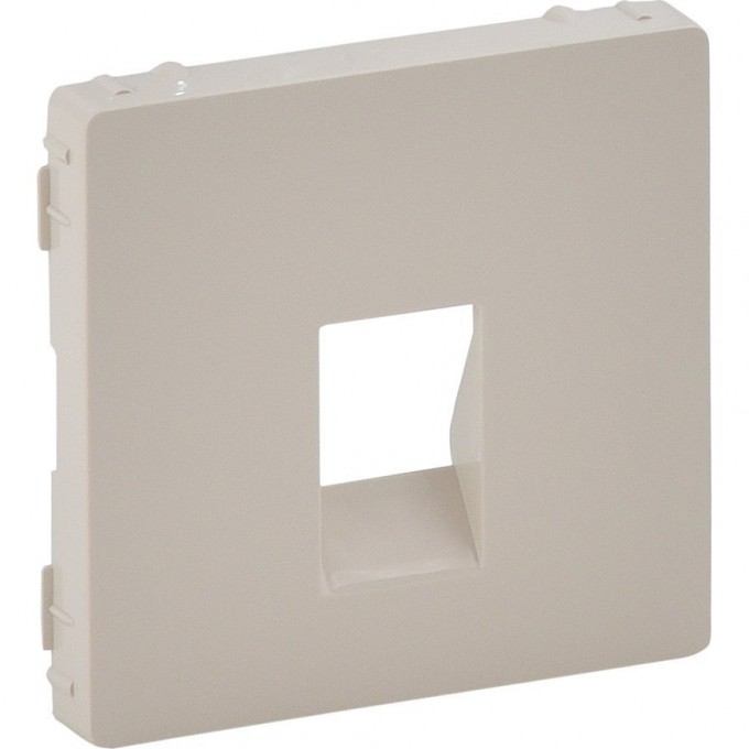 Лицевая панель LEGRAND Valena LIFE для аудиорозетки с пружинными зажимами одиночной слоновая кость 755361