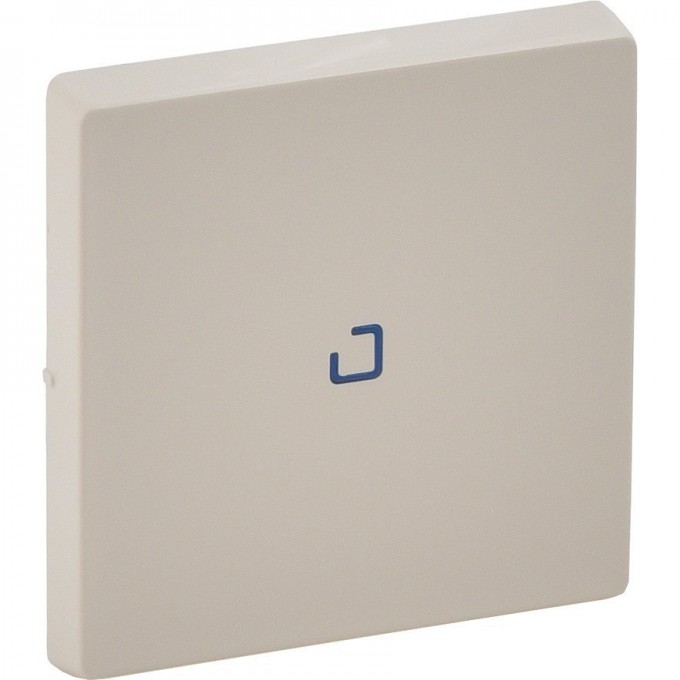 Лицевая панель LEGRAND Valena LIFE для выключателя одноклавишного с подсветкой/индикацией слоновая кость 755101