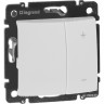 Кнопочный светорегулятор LEGRAND Valena 40-400 Вт/40-400 ВА белый 770062