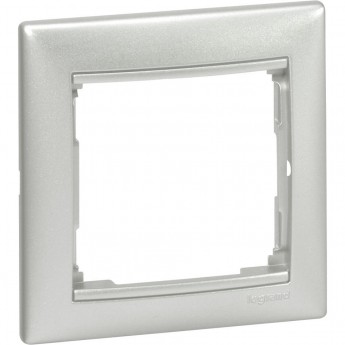 Рамка LEGRAND Valena 1 пост алюминий