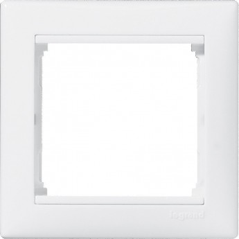 Рамка LEGRAND Valena 1 пост белый
