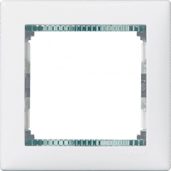 Рамка LEGRAND Valena 1 пост белый/кристалл 774461