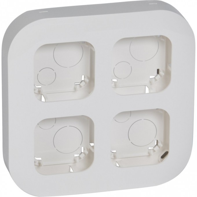 Установочный блок LEGRAND до 4 постов Quteo IP 20 белый 782294