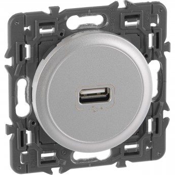 Розетка LEGRAND Celiane USB титан