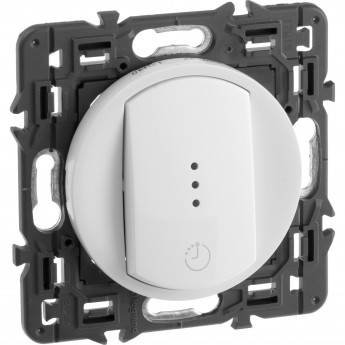 Выключатель LEGRAND Celiane 1-но клавишный с подсветкой белый