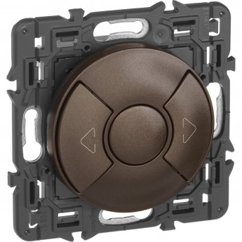 Выключатель LEGRAND Celiane кнопочный для жалюзи/штор/тента графит