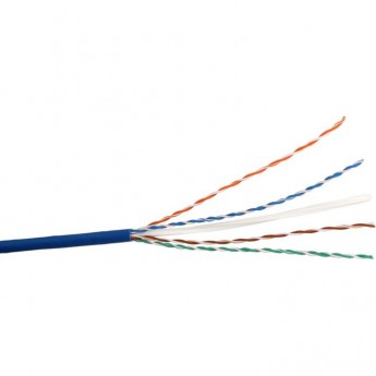 Кабель для локальных сетей LEGRAND категория 6 F/UTP 4 пары LSZH для групповой прокладки 500 м синий