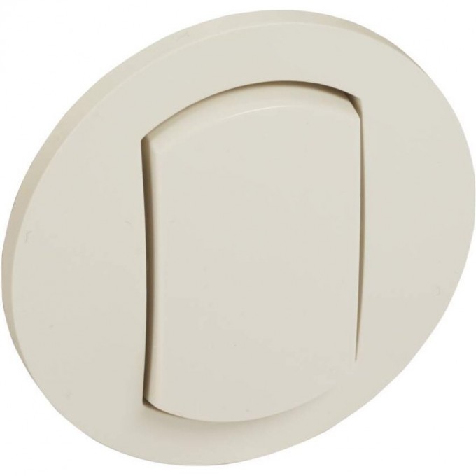 Лицевая панель LEGRAND Celiane для одноклавишного переключателя IP 44, слоновая кость 67821