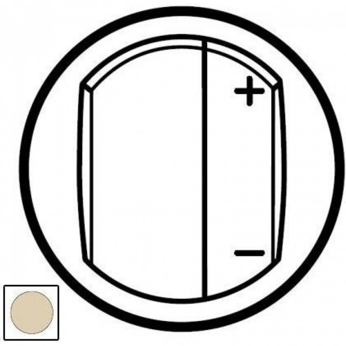 Лицевая панель LEGRAND Celiane светорегуляторы Кат. № 0 670 80/82/83 слоновая кость 066250