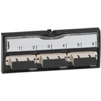 Оптическая вставка LEGRAND SC 6 волокон многомодовая LCS²